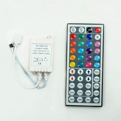 RGB-контролер IR інфрачервоний 6А (44 кнопки на пульті) Venom фото