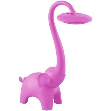 Світлодіодна настольна лампа HOROZ ELECTRIC "JUMBO" 6W рожевий фото