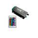 RGB контролер VENOM IR музичний, пульт на 24 кнопки 10A 120W 12V (LDC-IRM-5A-24)