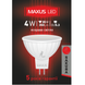 Светодиодная лампа Maxus MR16 4W GU5.3