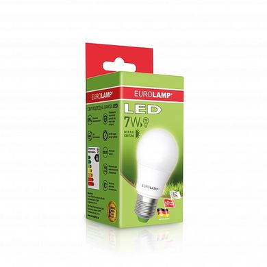 Світлодіодна лампа Eurolamp ЕКО А50 7W E27 фото