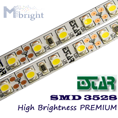 Світлодіодна стрічка Estar SMD 3528 120 LED IP20 негерметична Premium фото