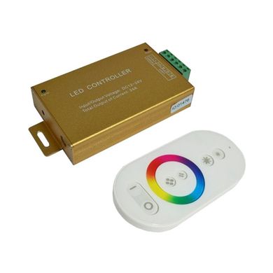 RGB контролер RF сенсорний 24A 288W 12V фото