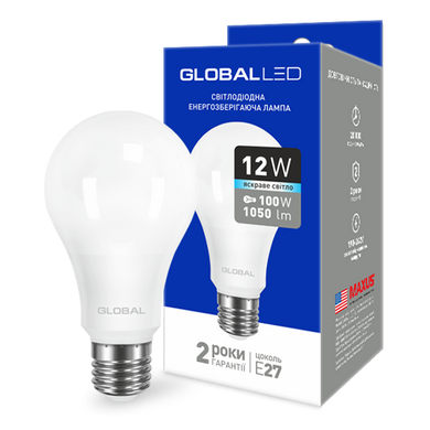 Світлодіодна лампа Global Led E27 12W фото