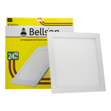 Світлодіодний світильник Bellson вбудовується 24W (квадрат) фото
