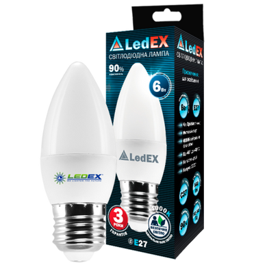 Светодиодная лампа Ledex E27 6W (100147) фото