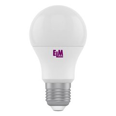 Світлодіодна лампа ELM E27 8W фото