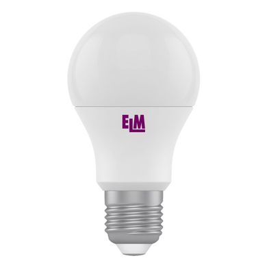Светодиодная лампа ELM E27 8W фото