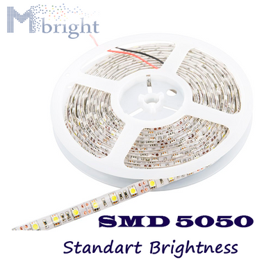 Світлодіодна стрічка SMD 5050 60LED IP65 герметична Standart фото