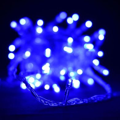 Светодиодная гирлянда Venom 100LED Синий, белый провод (LS-LED-100LED-WC-B), Синий