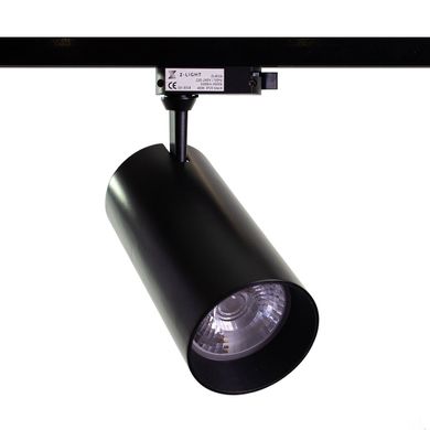 Трековий світильник Z-Light 40 Вт ZL 4016 черный фото