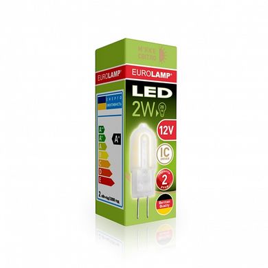 Світлодіодна лампа Eurolamp G4 2W пластик (12V) фото