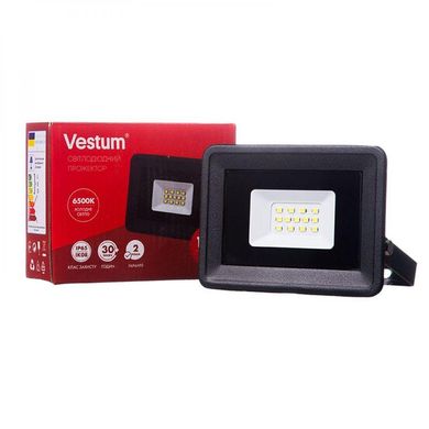 Прожектор LED Vestum 10W 900Лм 6500K 220V IP65 (1-VS-3001) фото