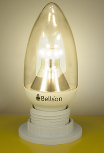 Світлодіодна лампа Bellson Е14 3W фото