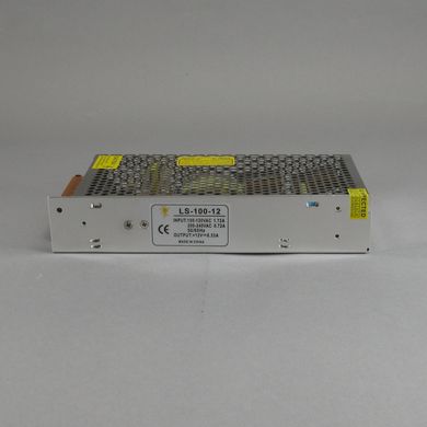 Блок питания Light Solution Негерметичный 100W 12V (IP20,8,33A) Premium фото