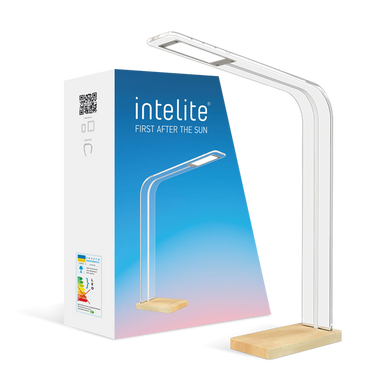Світлодіодний настільний світильник Intelite Glass 8W фото