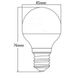 Світлодіодна лампа Ledex E27 6W (100144)