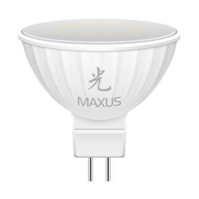 Світлодіодна лампа Maxus MR16 4W GU5.3 фото