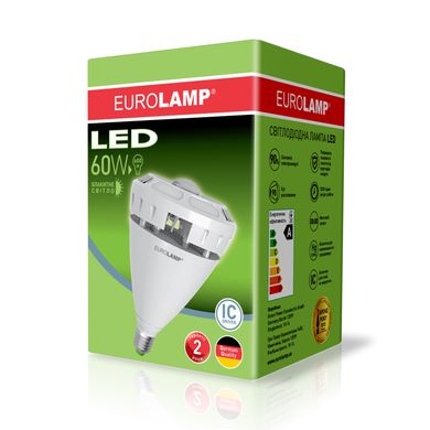 Світлодіодна лампа Eurolamp 60W E40 6500K фото