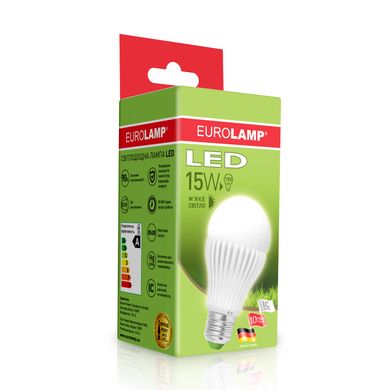 Светодиодная лампа Eurolamp ЕКО А65 15W E27  фото