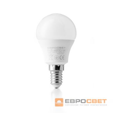 Світлодіодна лампа Evrosvet E14 5W фото