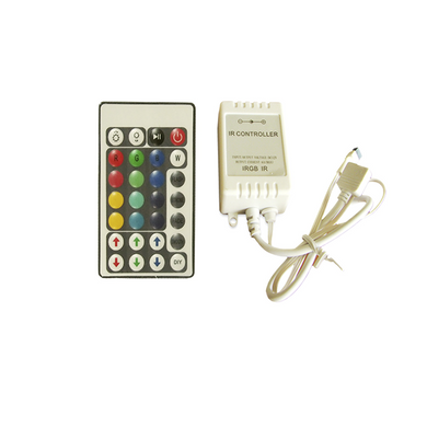 RGB контроллер VENOM IR пульт на 28 кнопок 6A 72W 12V (LDC-IR-6A-28) фото