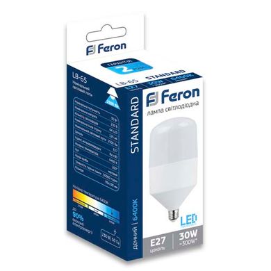 Светодиодная лампа Feron LB-65 30W E27 (25537) фото