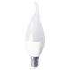 Светодиодная лампа Feron CF37(свеча на ветру) LB-737 6W E27 (25717), Белый (3800К-4500К)