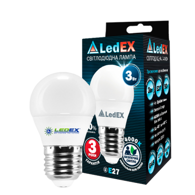 Светодиодная лампа Ledex E27 3W (100858) фото