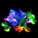 Светодиодная гирлянда Venom "Полумесяц" 20LED RGB, прозрачный провод (LS-CRESCENT-20LED-WC-RGB), RGB