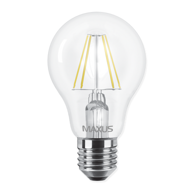 Светодиодная лампа Maxus А60 8W E27  (filament) фото