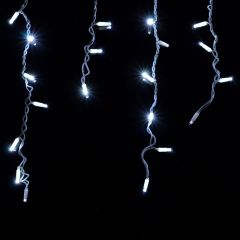 Светодиодная гирлянда Venom уличная "Бахрома" 100LED Синий, белый провод (LS-FRINGE-100LED-WCK) фото
