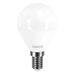 Светодиодная лампа Maxus G45 F 4W E14 фото